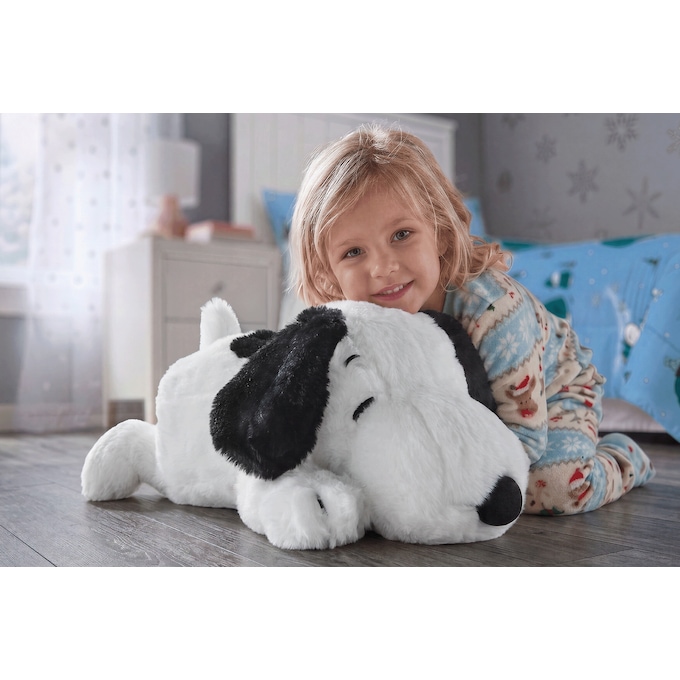 Huggable Snoopy, White, large