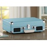 Crosley Portable Bluetooth Suitcase Turntable, Turquoise, large