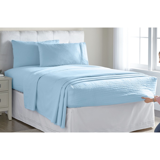 Bed Tite Cotton Flannel Sheet Set, , large