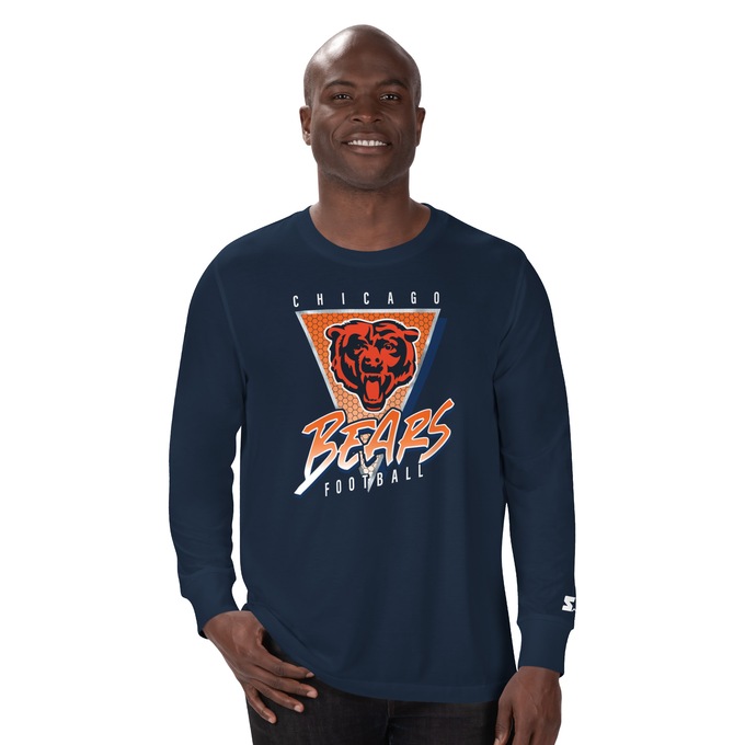 Men's Long-Sleeve NFL Crewneck Tee, , large