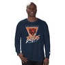 Men's Long-Sleeve NFL Crewneck Tee, , large
