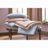 Railroad Stripe Vintage Americana Quilt and Sham, , large