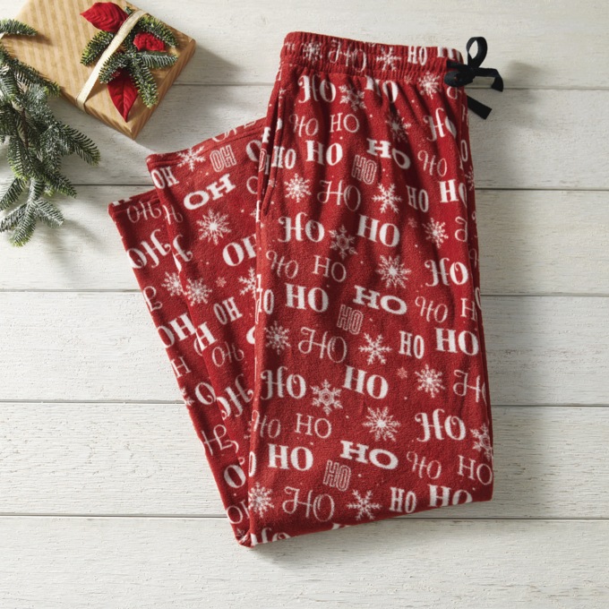 Men’s Christmas Fleece PJ Bottom, , large