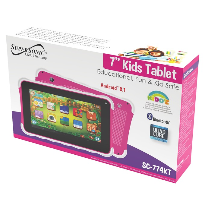 Supersonic 7" Kids’ Tablet, , large