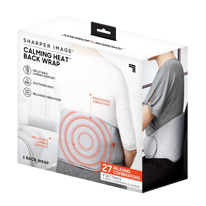 Calming Heat Back Massage Wrap, , large
