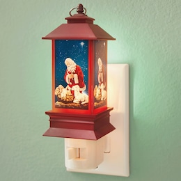 Kneeling Santa Nightlight, , large