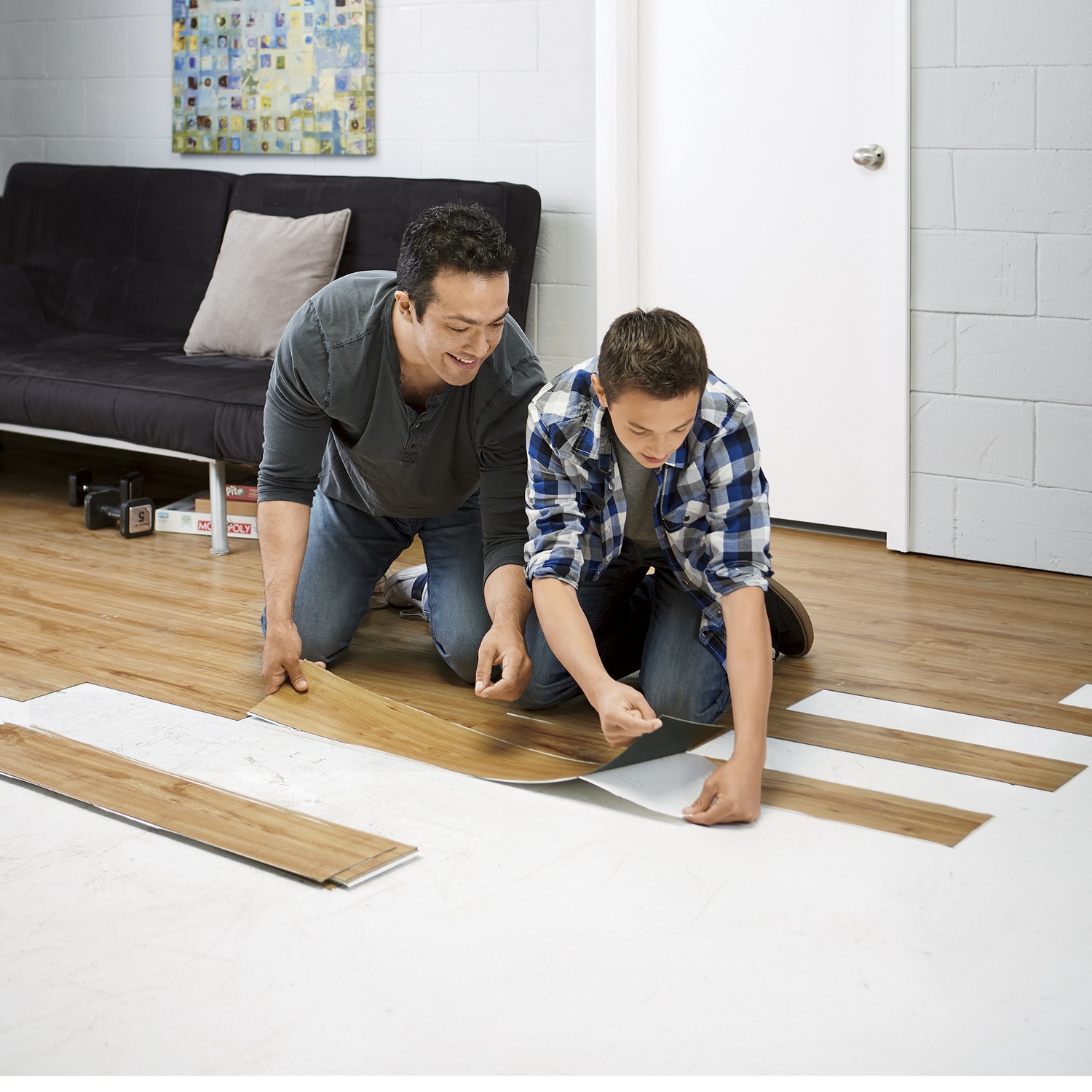 Self Stick Floor Planks Ginny S
