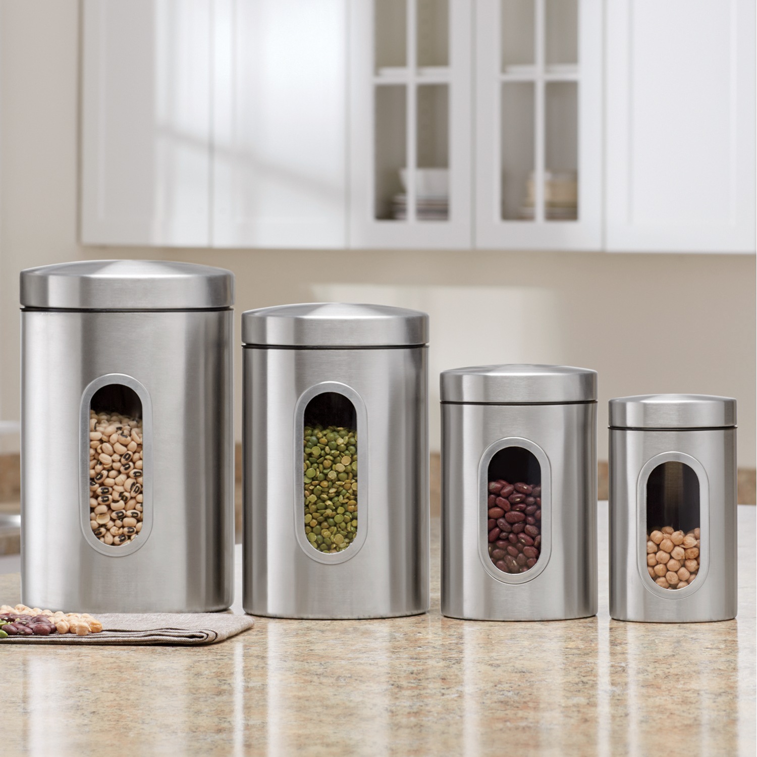 4-Piece Window Canister Set | Ginny's