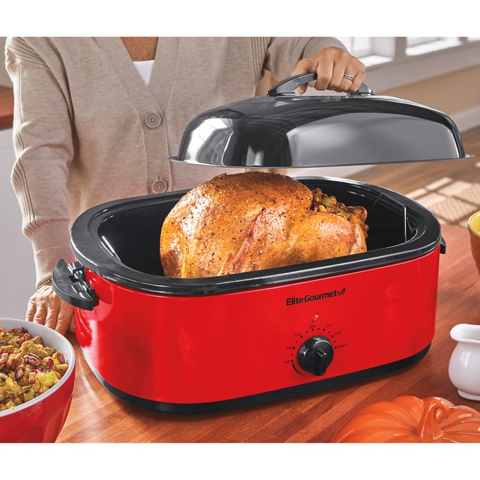 Hamilton Beach 32235 Red Electric 22 Quart Roaster Oven