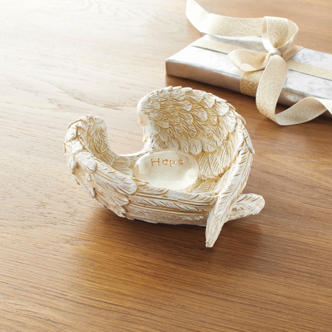 Hope Stone In Wing Holder, , large