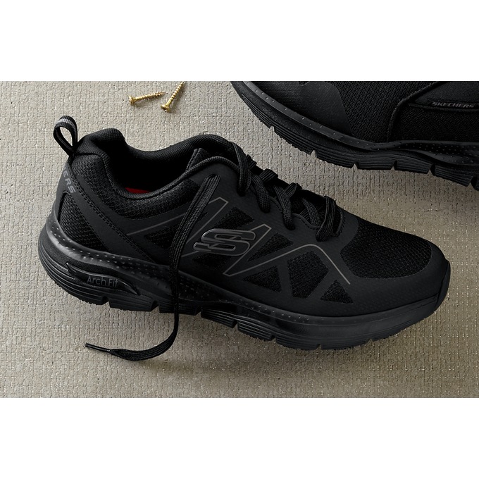 Skechers Men s Workwear Arch Fit Sr Axtell Lace Up Ginny s