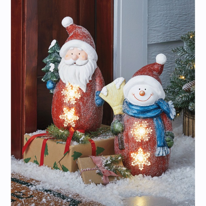 Lit Outdoor Figures, , large