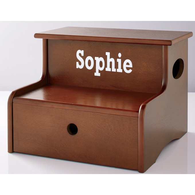 Kids&rsquo; Storage Step Stool, , large