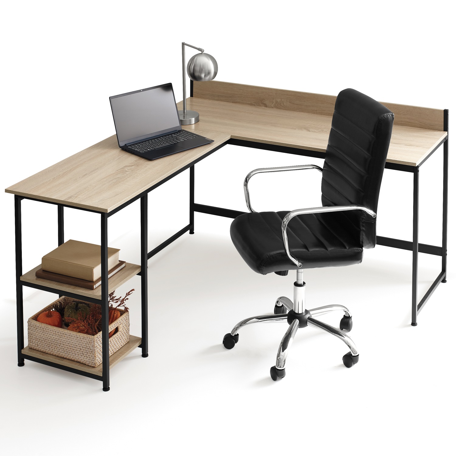 Iris l cheap shaped desk