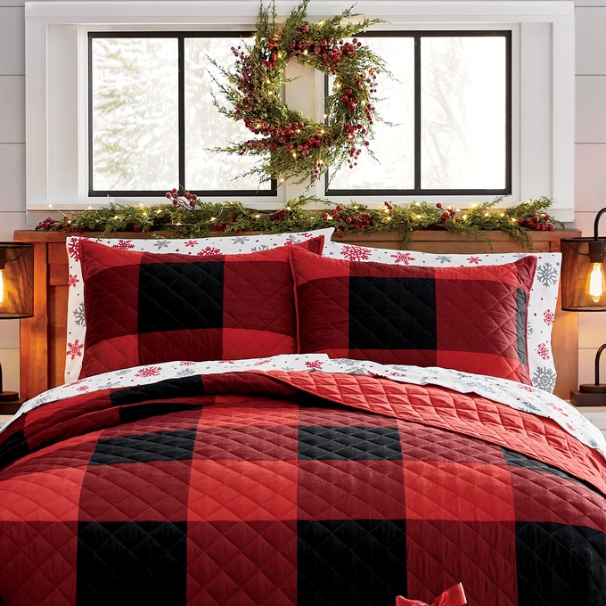 Twillish Buffalo Check Sham, , large