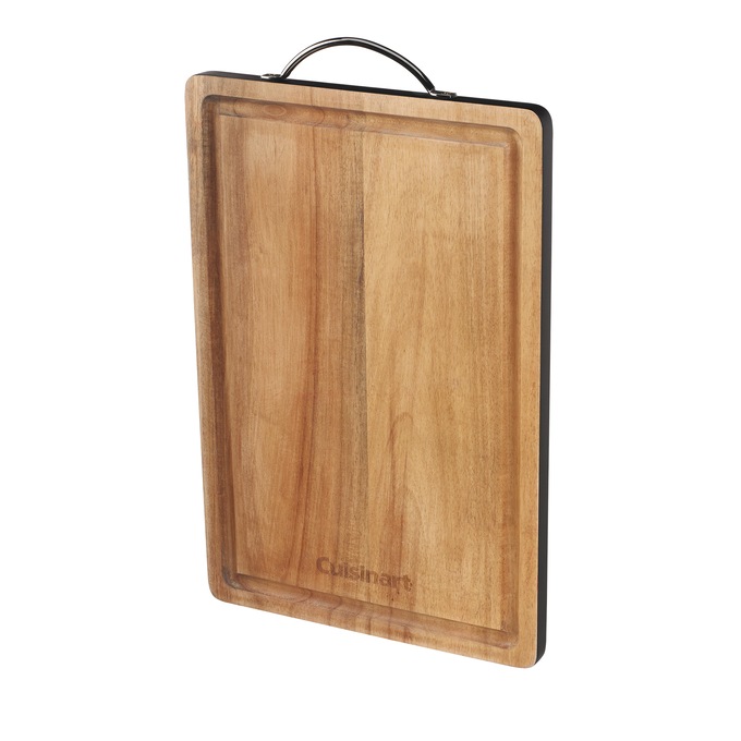 Cuisinart Acacia Reversible Cutting Board with Color Edge, , large