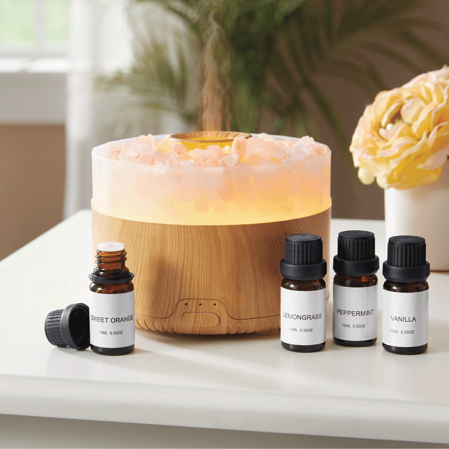 Himalayan Salt Diffuser with Remote | Ginny's
