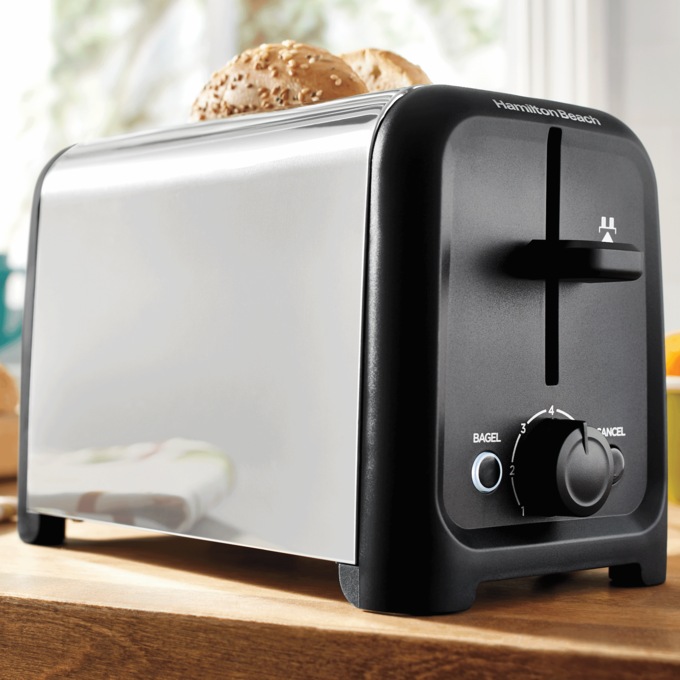 Hamilton Beach Compact 2-Slice Toaster, , large