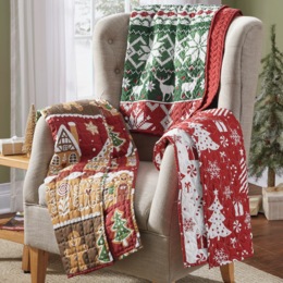 Christmas Throw, , large