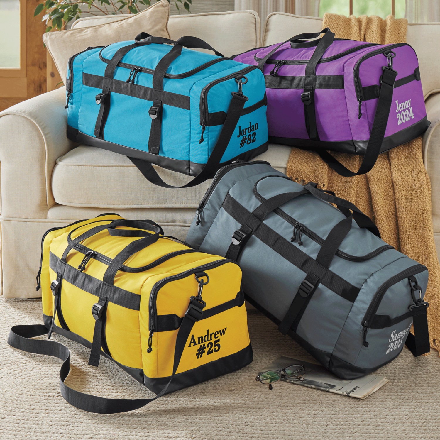 Montgomery Ward Personalized 24inch Duffel Ginny's