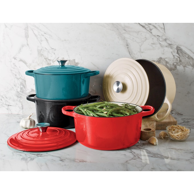 Carote's Enameled Cast Iron Casserole Pots