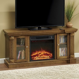 2-Door Entertainment Fireplace, , large