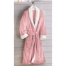 Faux-Sherpa Trim Unisex Robe, , large