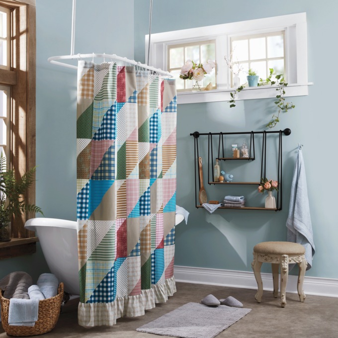 Della Shower Curtain, , large