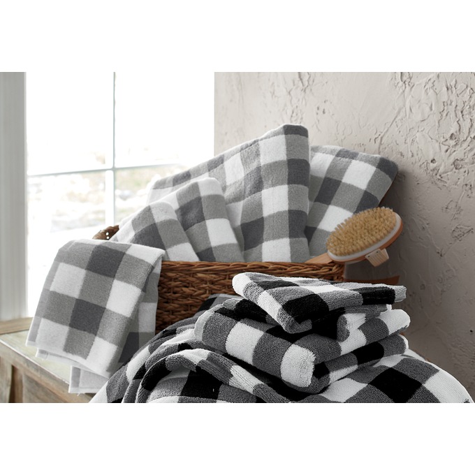 Buffalo Check 6-Piece Towel Set