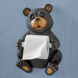 Woodland Wall Mount Toilet Paper Holder, , large