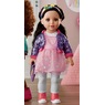 18" Style Girls Dolls with Outfits, , large