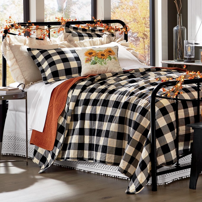 Buffalo Check Oversized Quilt, , large