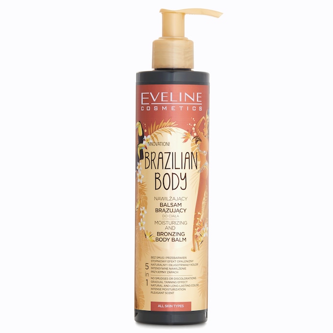 Brazilian Body Bronzing Balm with Golden Tan Complex and Liquid-Crystal Emulsion, Multi, large
