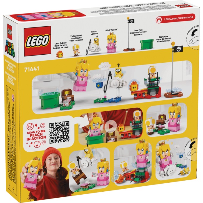 LEGO Adventures with Interactive LEGO Peach, , large
