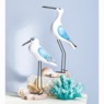 Set of 2 Coastal Bird Figurines, , large