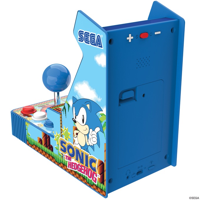 Sonic the Hedgehog Joystick Player Arcade, Blue, large