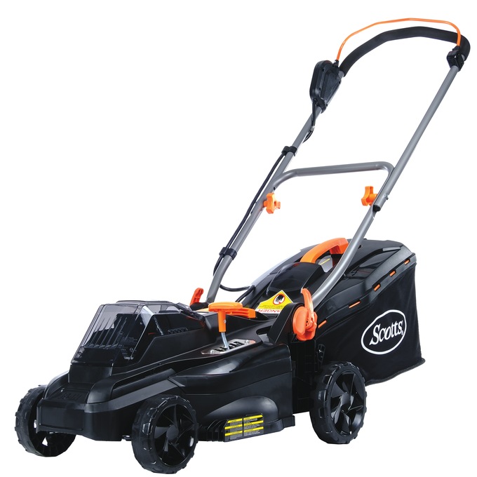 Scotts 20V MAX 16-inch Cordless Electric Lawn Mower, , large
