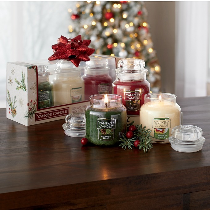 3 Piece Yankee Candle Gift Set Ginny S