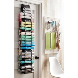 Hanging Vinyl Storage Organizer, , large