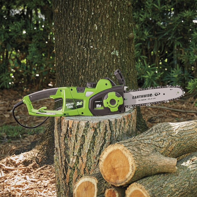 Earthwise 2-In-1 Convertible Electric Pole Chain Saw, , large