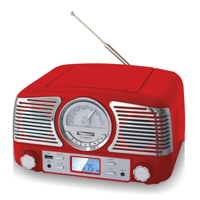 Retro Tabletop Stereo, , large