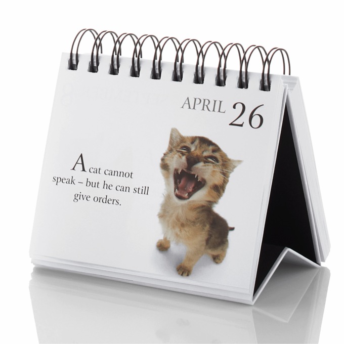 Days With Pets Spiral Calendar, , large