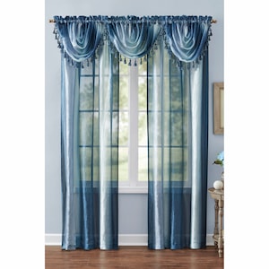 Ombr&eacute; Rod Pocket Panel, , large