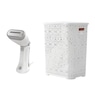 Lacy Laundry Hamper and Conair Power Steam Dual-Voltage Steamer, , large