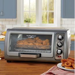 Hamilton Beach Sure Crisp 6-Slice Air Fry Toaster Oven, , large