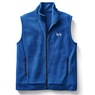 Personalized Men's Fleece Vest with Front Zipper and Embroidered Name, , large