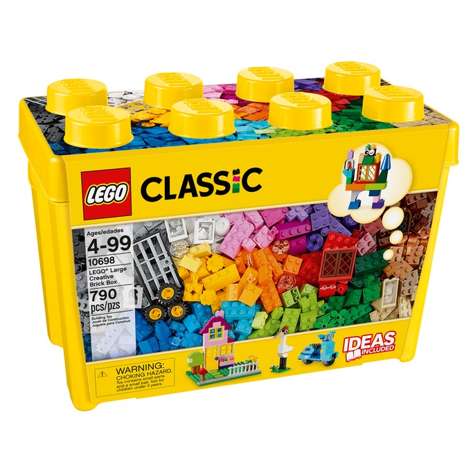 Lego Classic Large Creative Brick Box, , large