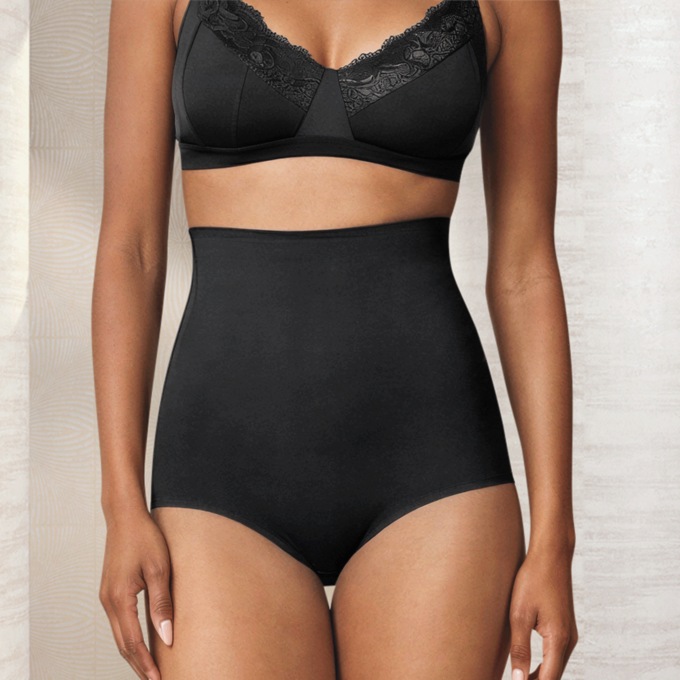Bare Shape High-Waist Brief for Women with Firm Control, , large