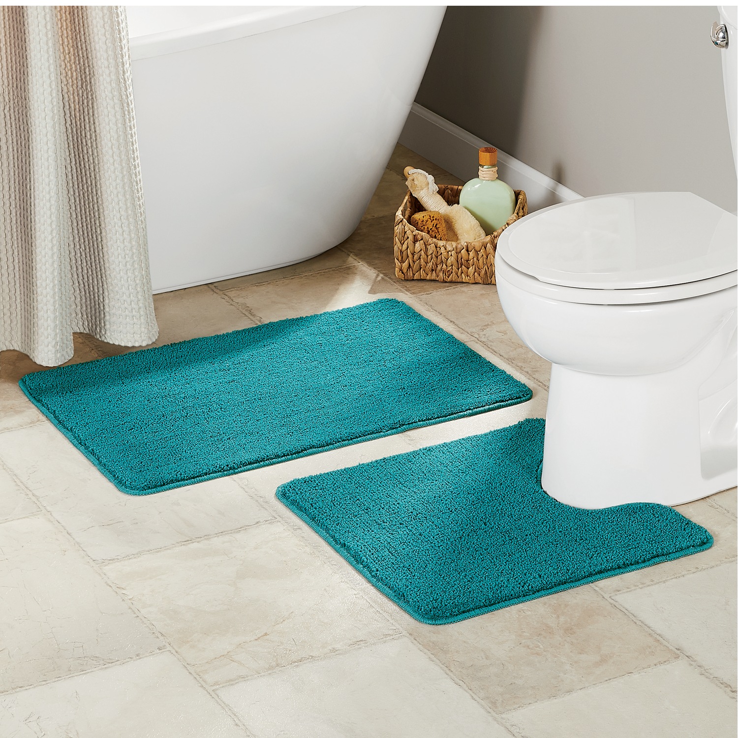 Color Connection 2-Piece Bath Mat Set