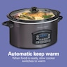 Hamilton Beach 6-Quart Programmable Defrost Slow Cooker, , large
